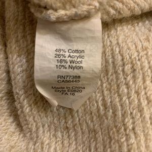 J. Crew Sweaters - Wool blend Sweater Cowl Neck pocket XXS Oatmeal J. Crew Sweaters - Wool blend Sweater Cowl Neck pocket XXS Oatmeal